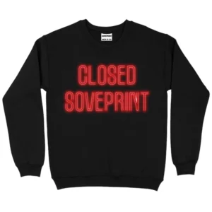 Closed Soveprint Sweatshirt - Black