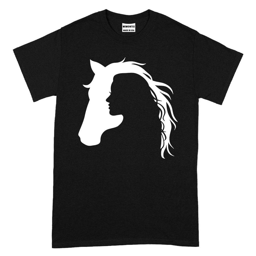 Horse Girl TShirt - Black Horse Girl TShirt - Black