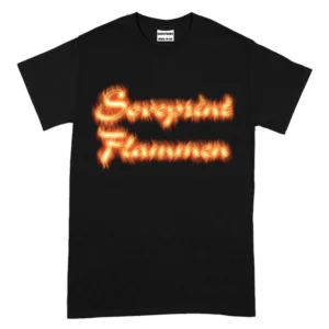 Soveprint Flammen TShirt - Black