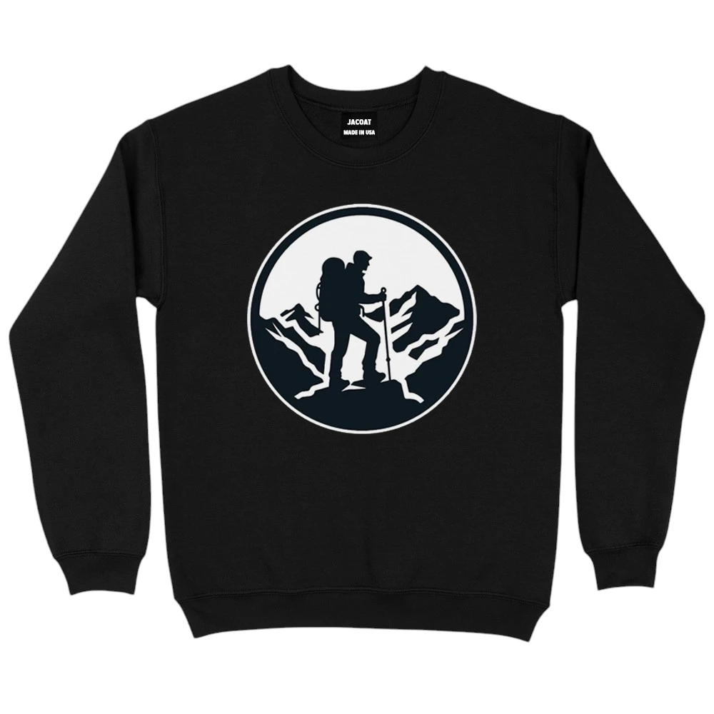 Adventure Awaits Sweatshirts - Black Adventure Awaits Sweatshirts - Black