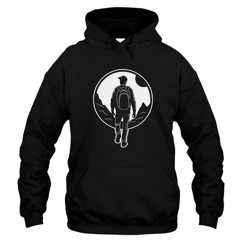 Always Exploring Hoodie - Black Always Exploring Hoodie - Black