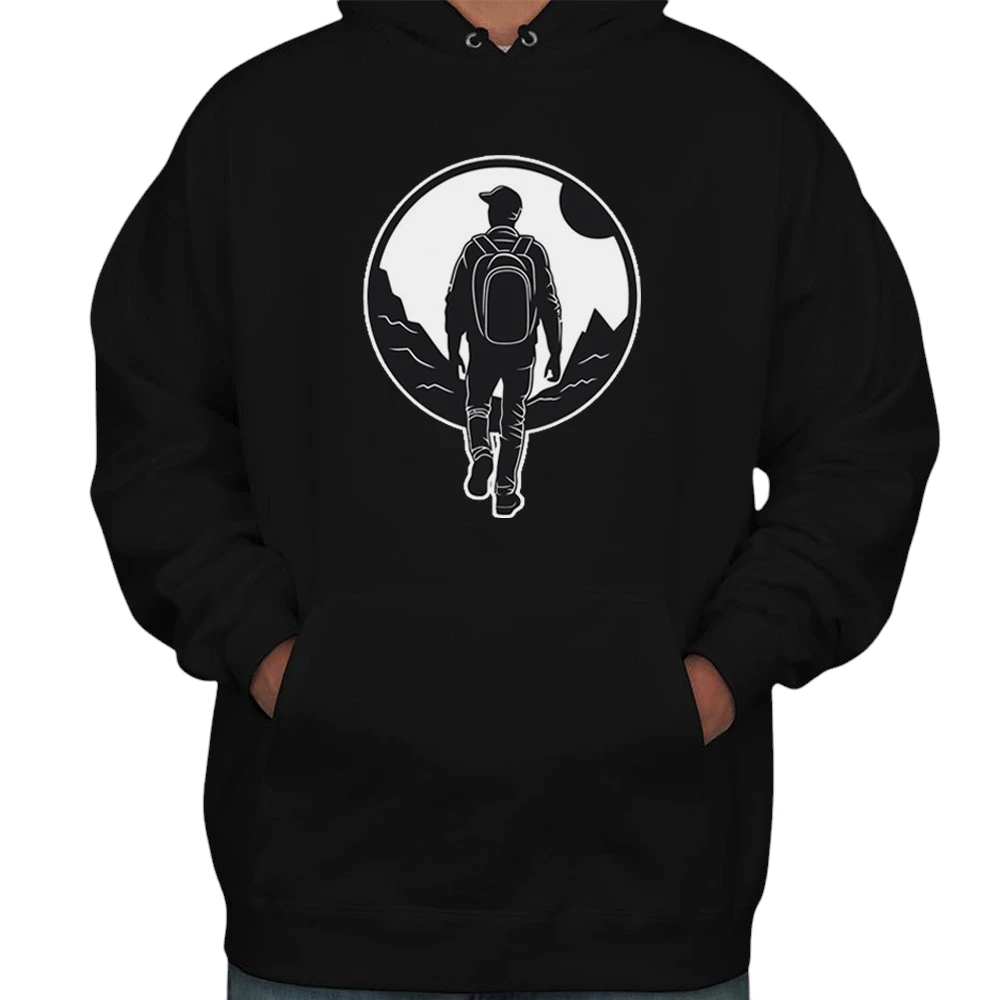 Always Exploring Hoodie - Black Always Exploring Hoodie - Black