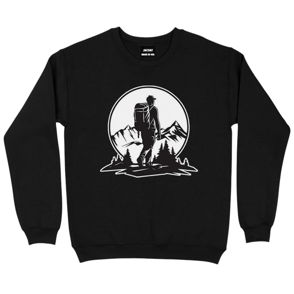 Never Stop Exploring Sweatshirts - Black Never Stop Exploring Sweatshirts - Black
