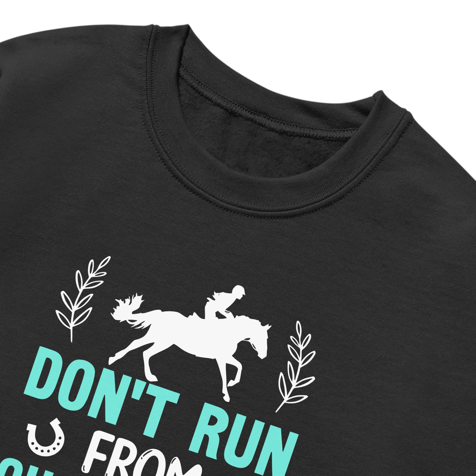 Don’t Run From Challenges Jump Over Them Unisex Sweatshirt Don’t Run From Challenges Jump Over Them Unisex Sweatshirt