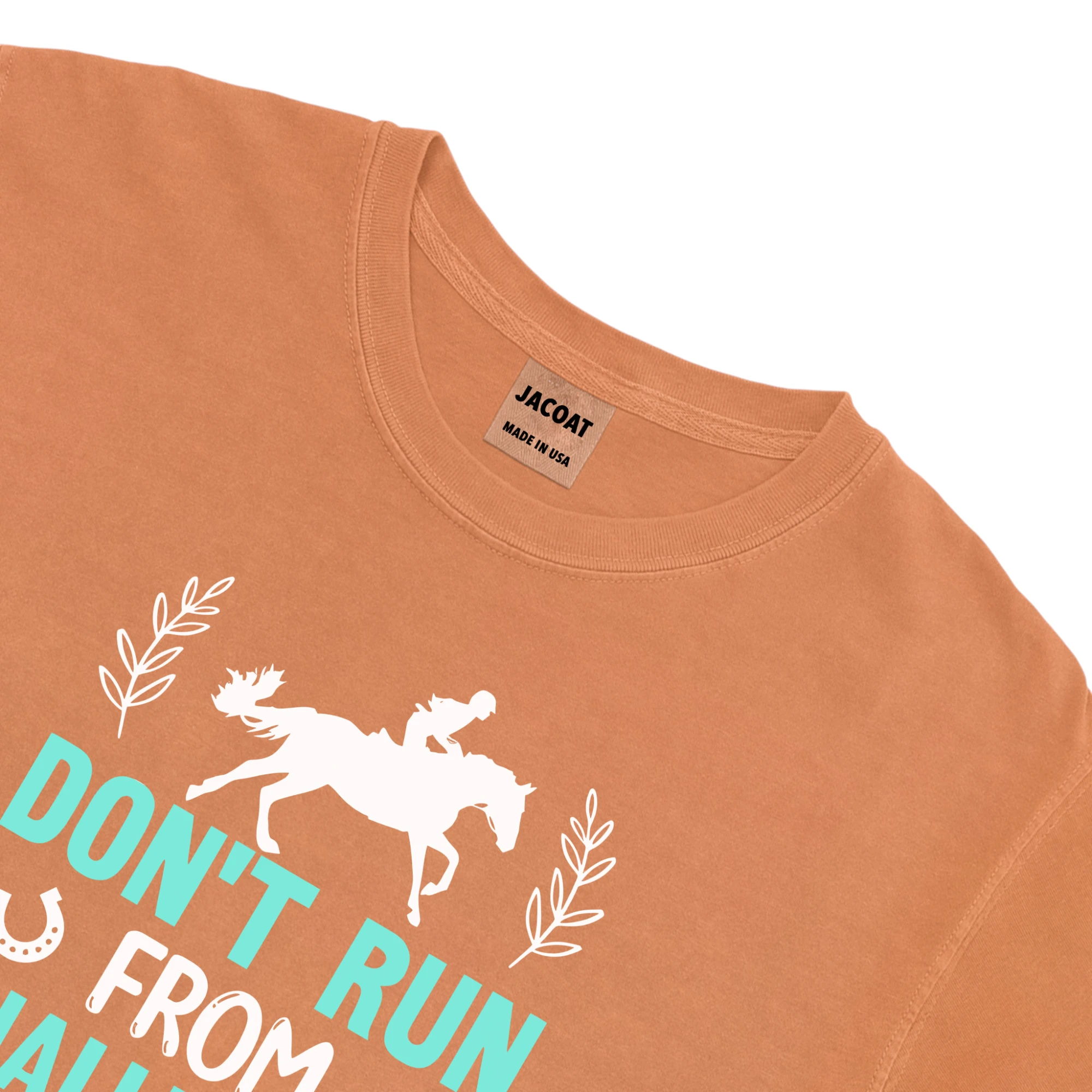 Don’t Run From Challenges Jump Over Them Unisex Comfort Colors T-shirts Don’t Run From Challenges Jump Over Them Unisex Comfort Colors T-shirts