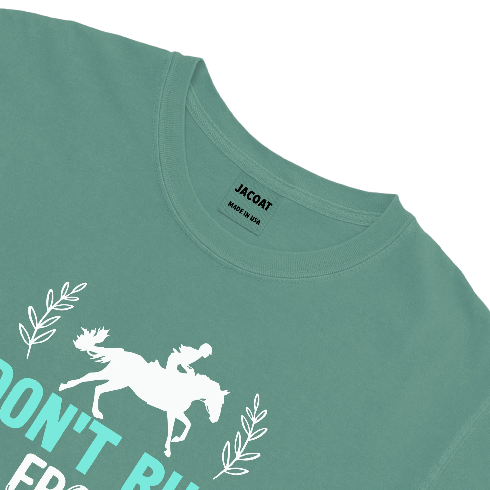 Don’t Run From Challenges Jump Over Them Unisex Comfort Colors T-shirts Don’t Run From Challenges Jump Over Them Unisex Comfort Colors T-shirts