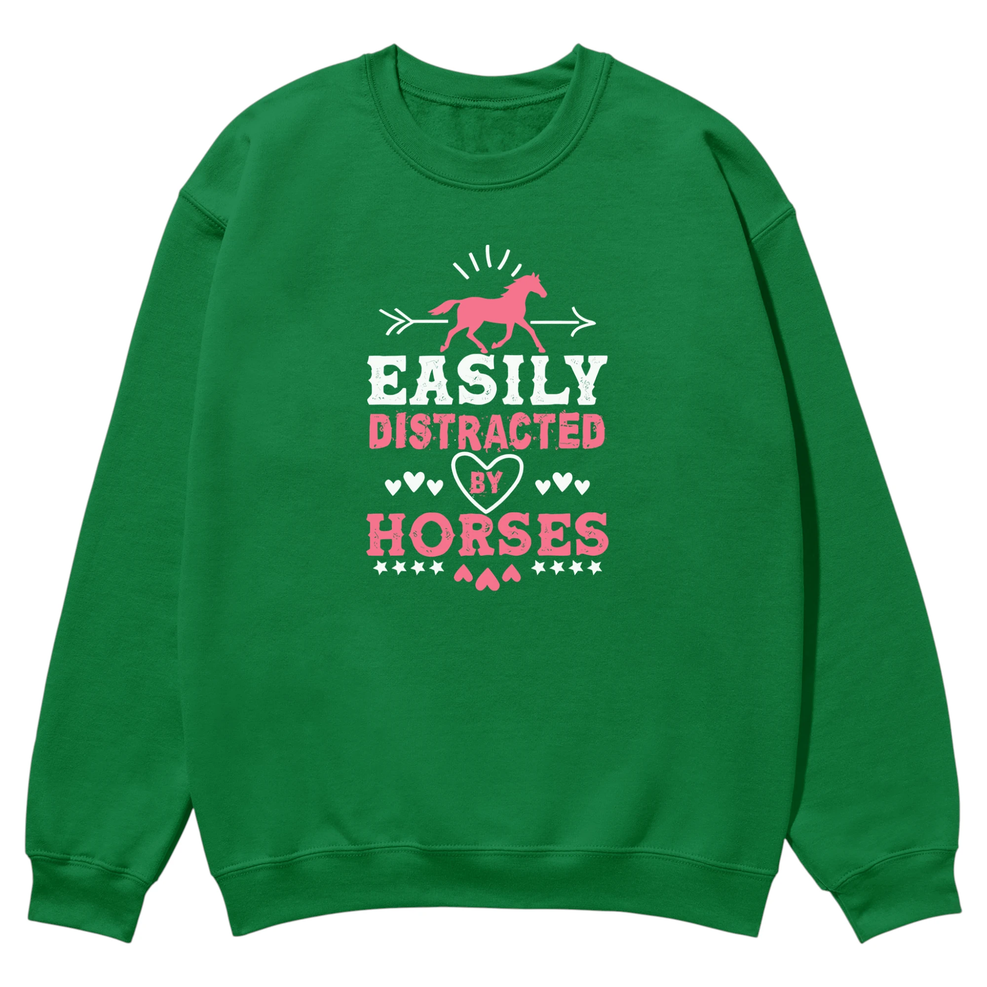 Easily Distracter By Horse Unisex Sweatshirt Easily Distracter By Horse Unisex Sweatshirt