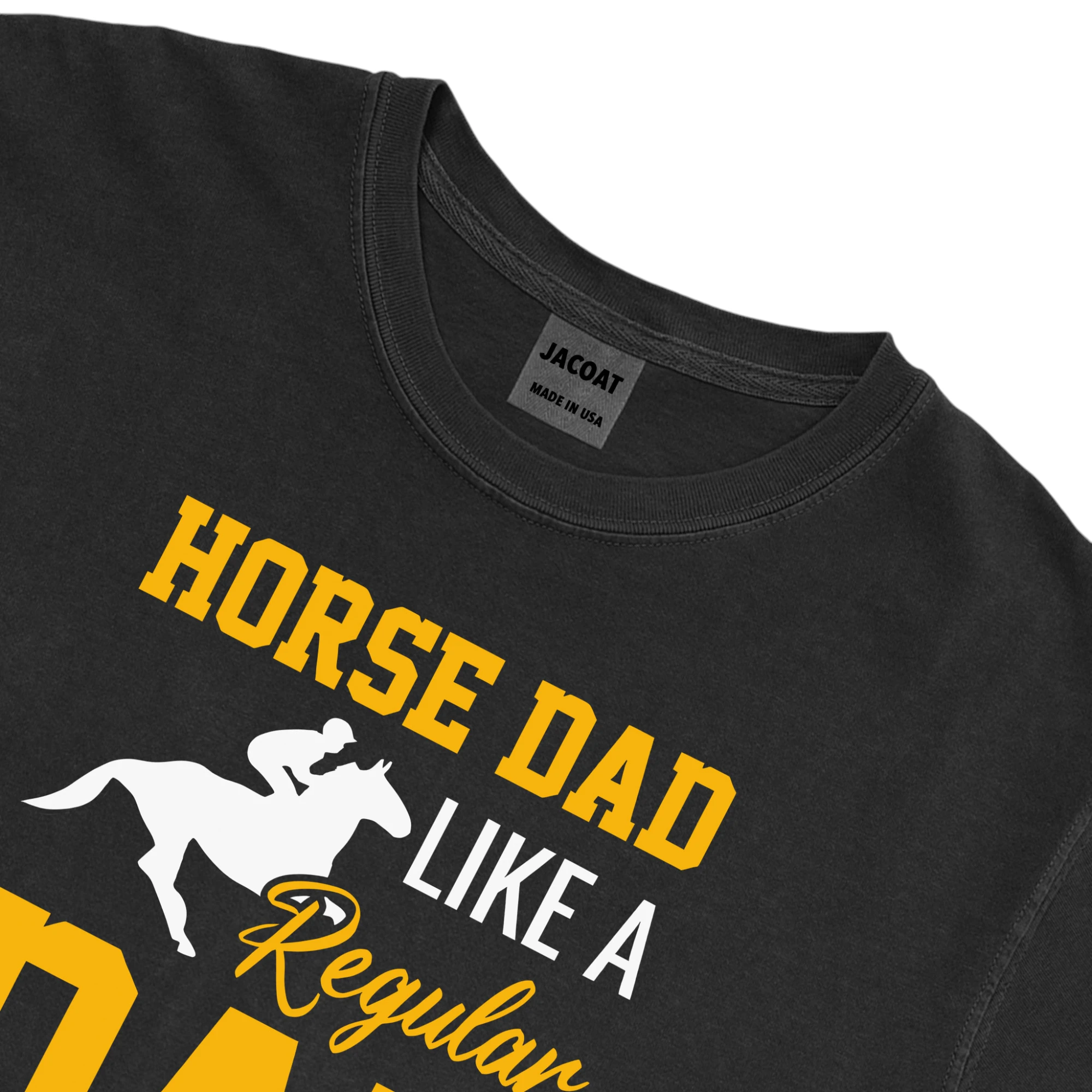 Horse Dad Like A Regular Dad But Cooler Unisex Comfort Colors T-shirts Horse Dad Like A Regular Dad But Cooler Unisex Comfort Colors T-shirts