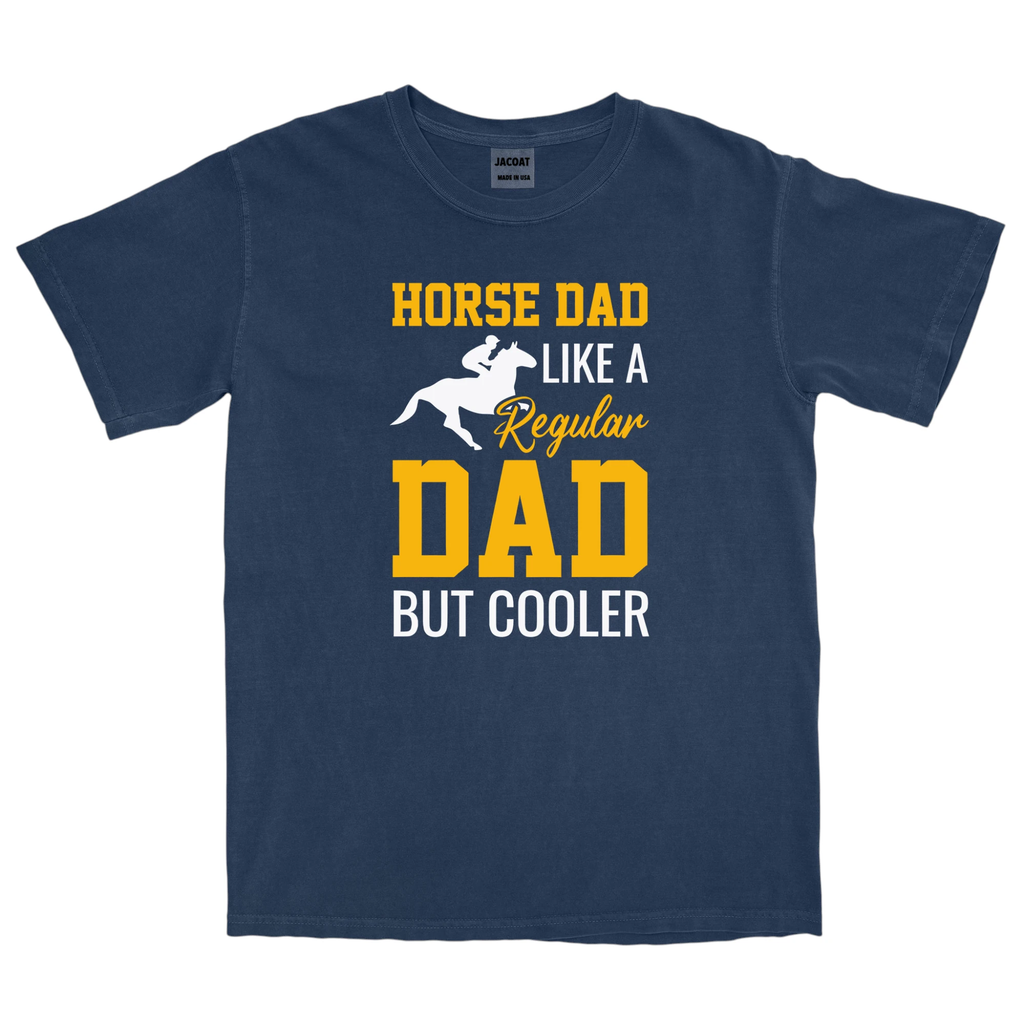 Horse Dad Like A Regular Dad But Cooler Unisex Comfort Colors T-shirts Horse Dad Like A Regular Dad But Cooler Unisex Comfort Colors T-shirts