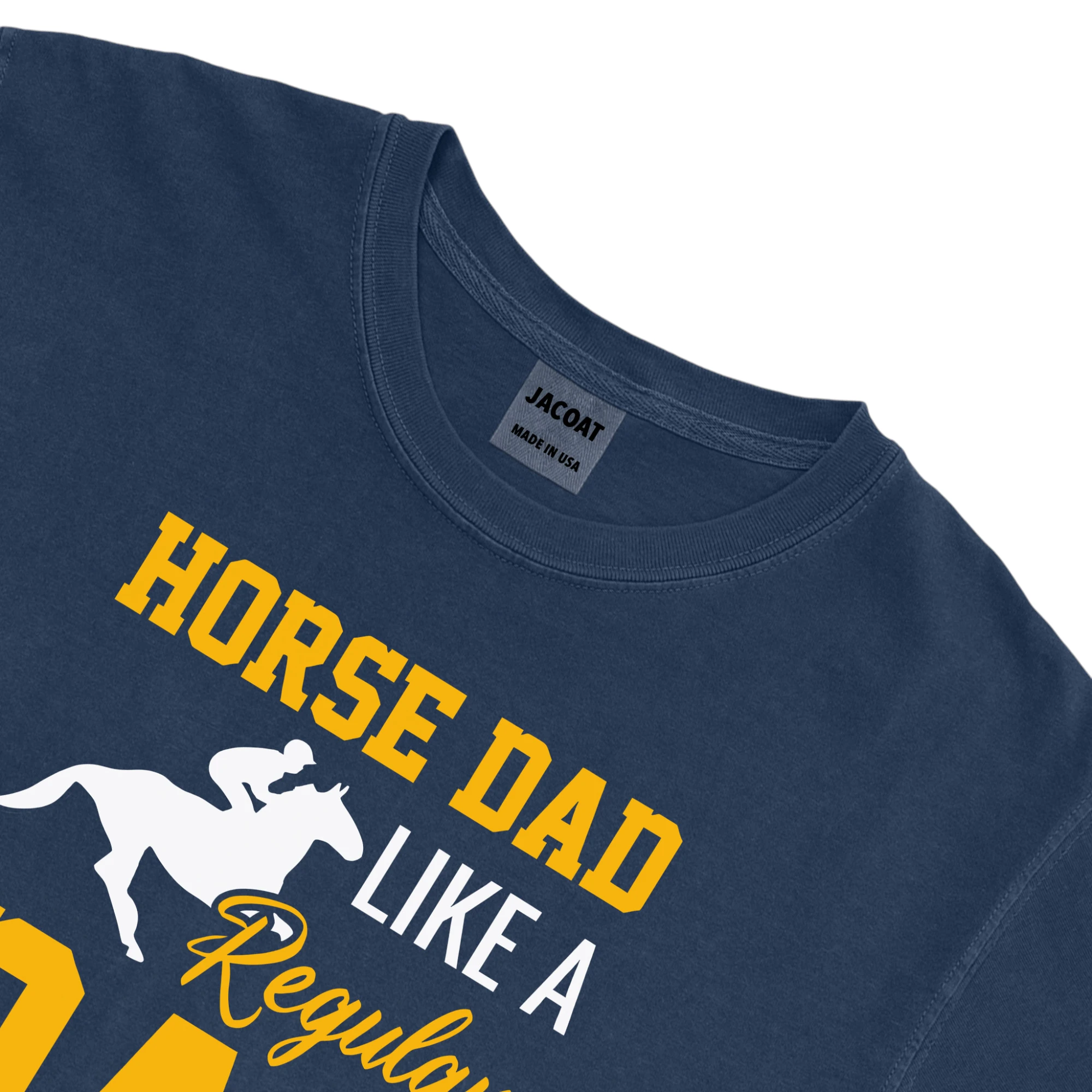 Horse Dad Like A Regular Dad But Cooler Unisex Comfort Colors T-shirts Horse Dad Like A Regular Dad But Cooler Unisex Comfort Colors T-shirts